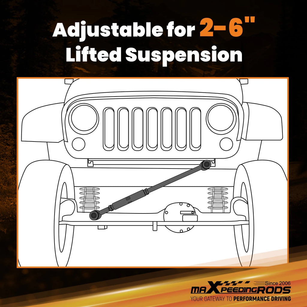 Adjustable Track Bar Rods for Dodge Ram 2500 3500 4WD (2003-2013)