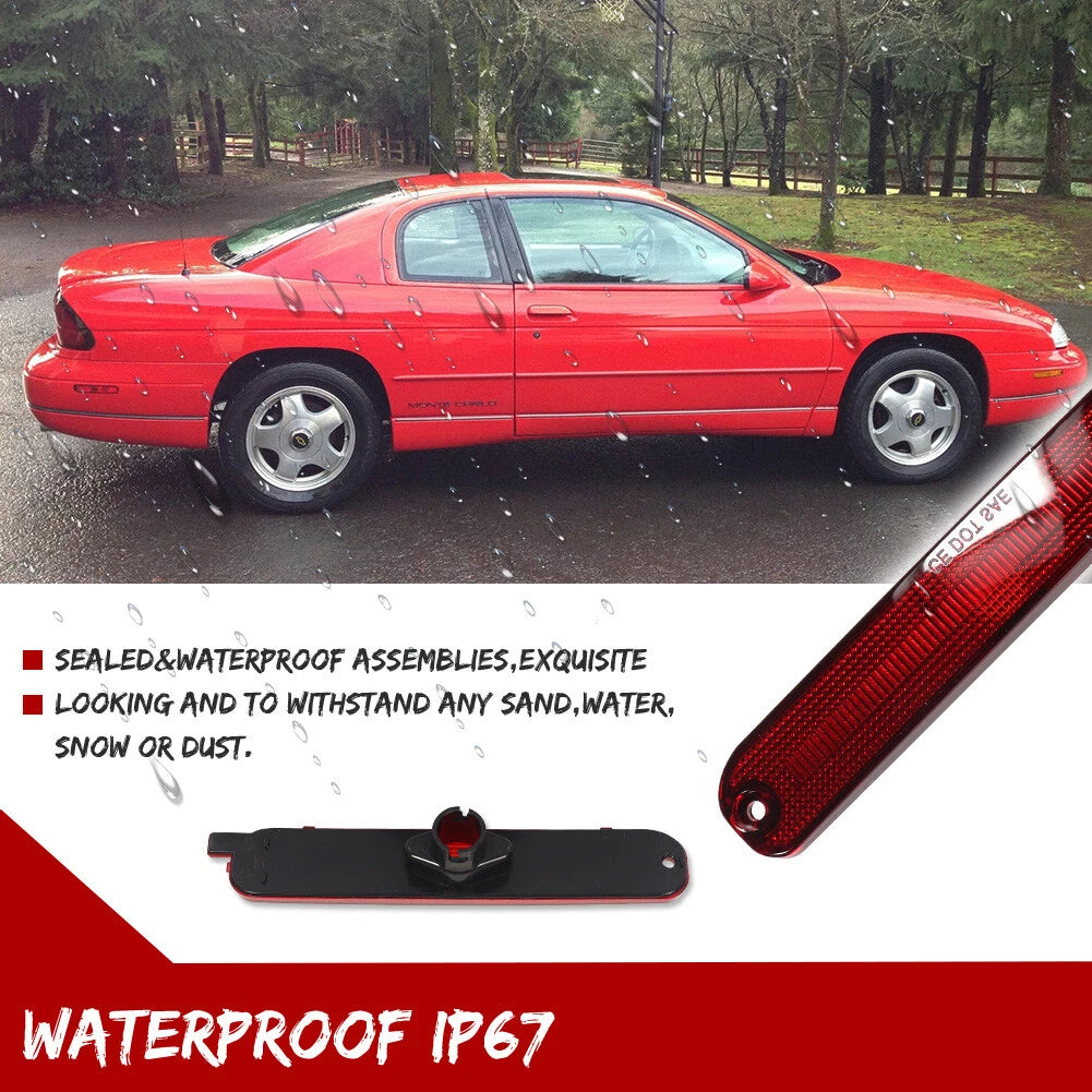 Set of 2 Red Rear Side Marker Light Reflectors for Chevy Lumina Monte Carlo