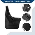 Set of 2 Mud Flaps Splash Guards for Mercedes-Benz ML350 (2012–2015)