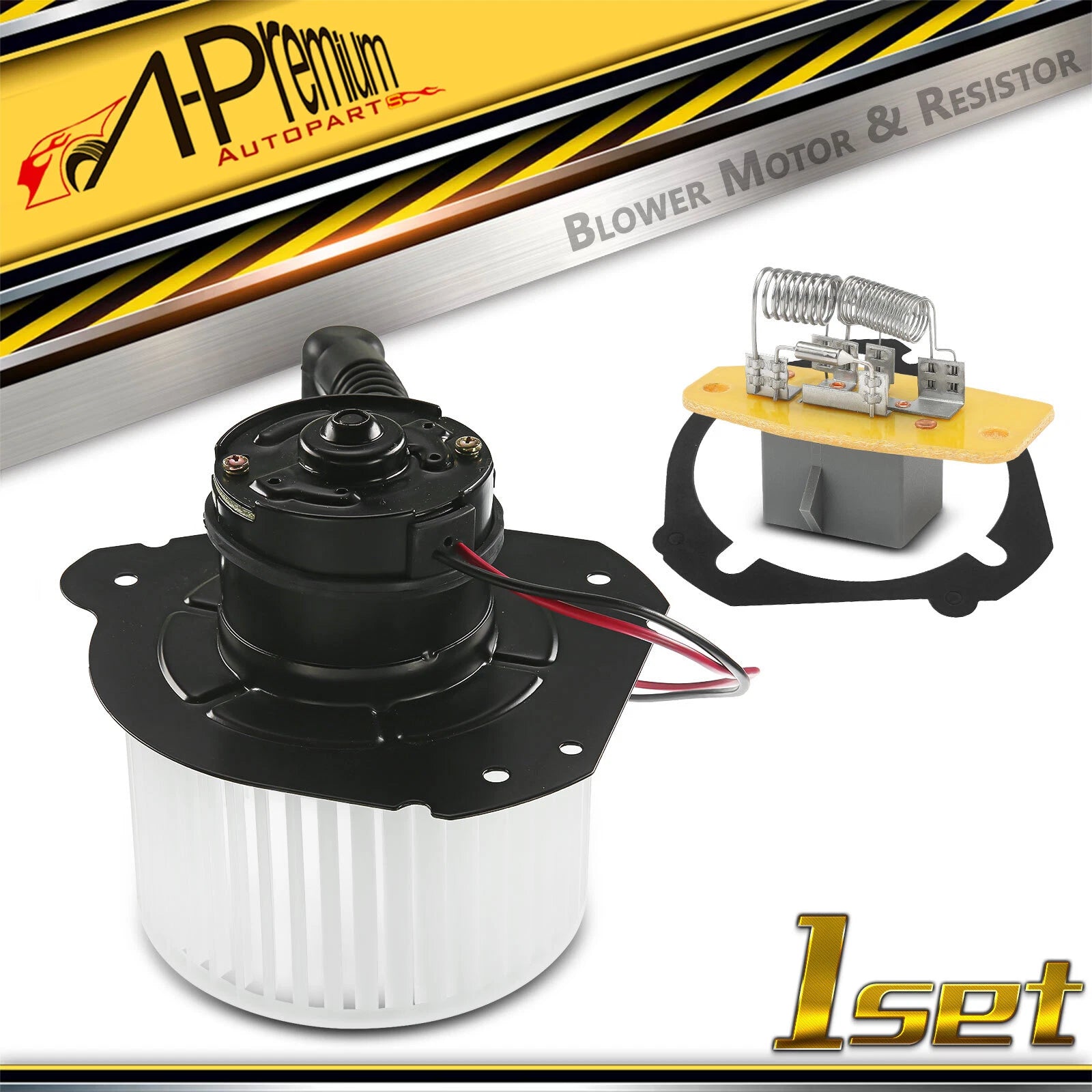 HVAC Blower Motor & Resistor Kit for Ford Explorer Ranger (1991–1992)