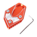Aluminum Kickstand Side Stand Pad for Suzuki GSX250R (2017-2018) Orange