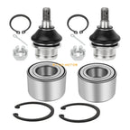 Front Ball Joint + Wheel Bearing for Kawasaki Mule Pro FXT DXT DX FX KAF820 1000