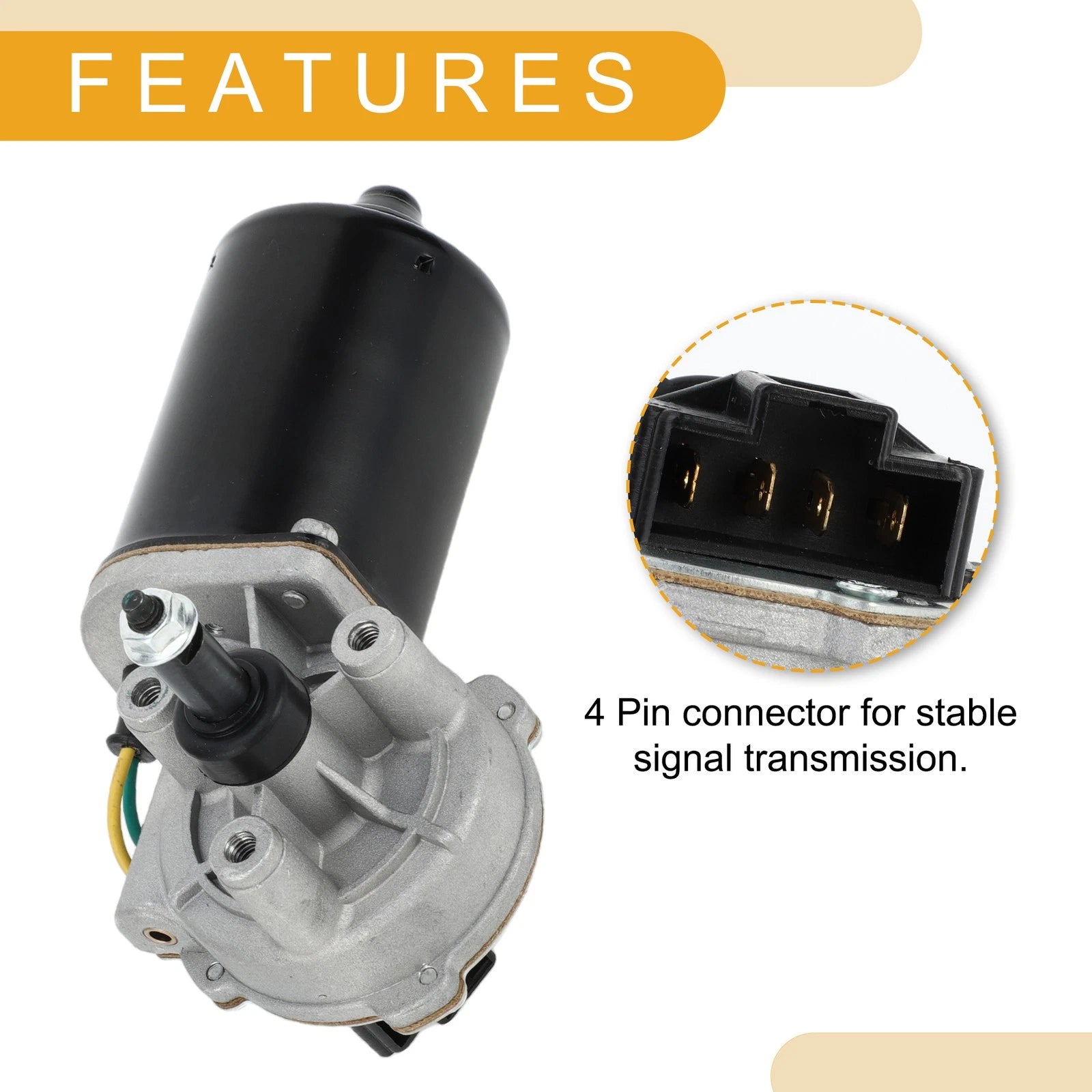 Front Windshield Wiper Motor for Chrysler Town & Country (1990–1995) No.4389132