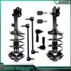 Front Complete Struts w/ Springs & Sway Bar End Link for Honda Odyssey (1999–2004)