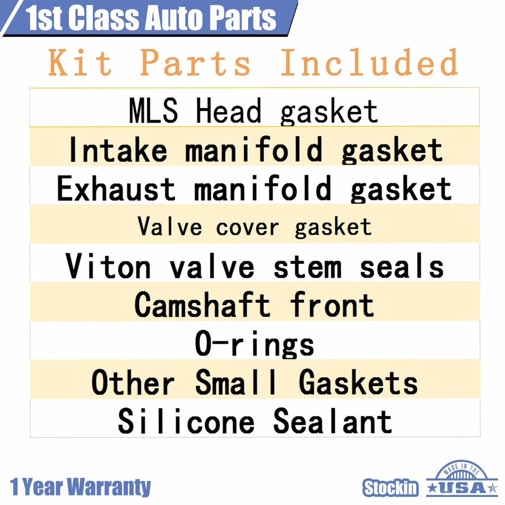 Cylinder Head Gasket Set for Buick Rainier GMC Envoy Isuzu Chevy Olds (2004–2009)