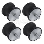 Set of 4 Shockmounts 939010230 for Multiquip Mikasa MVC88 MVC88VTH MVC88VTH_VTHW