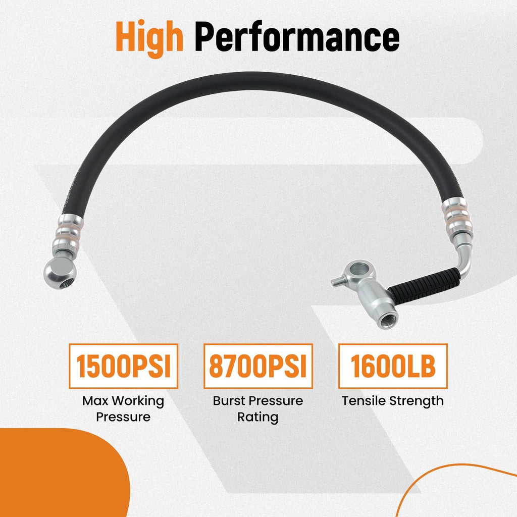 Power Steering Pressure Line Hose for Nissan Pathfinder Armada Infiniti QX56 (2005–2015)