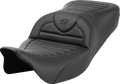 SADDLEMEN Roadsofa Seat for Harley FL (2008–2023) Tuck-n-Roll