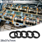 Set of 5 Oil Seal Rotary Shaft Seal TC Ring 28x37x7mm Nitrile Rubber