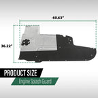 Center Engine Splash Shield for BMW 528i 535i (2011–2016)
