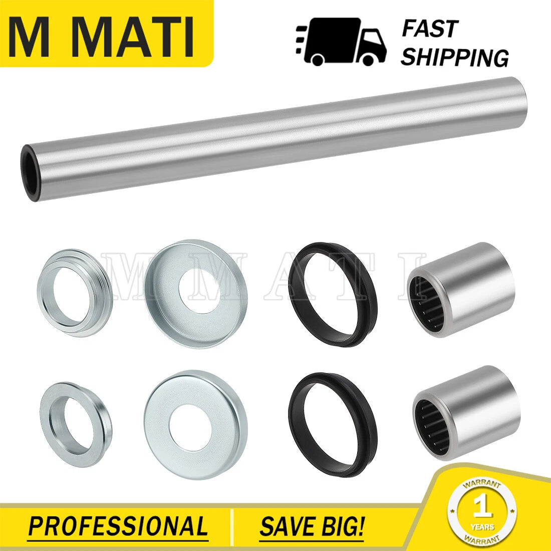 Swingarm Needle Bearing Bushing Kit for Honda ATC200X XR200R (1981–1985)