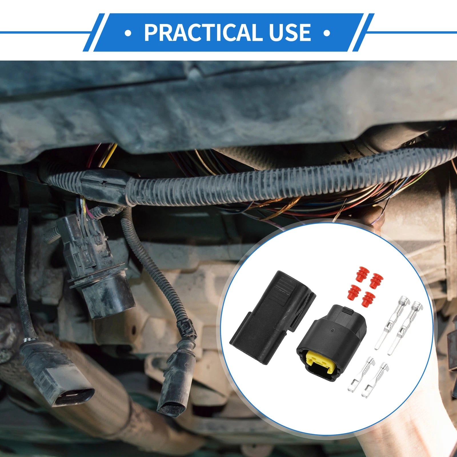 2 Pin Car Ballast Connector Plug for Hyundai Elantra (2011–2016)