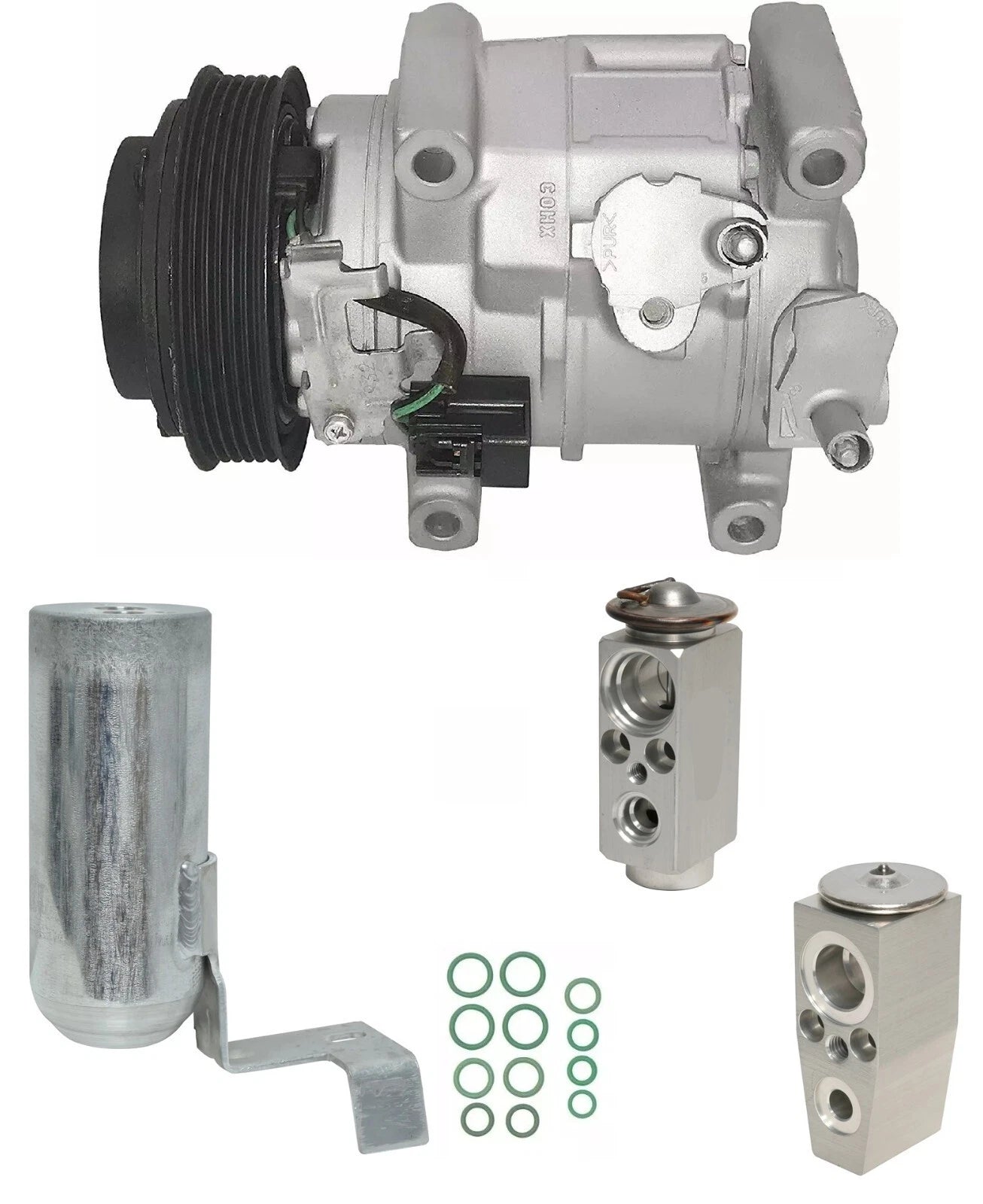 A/C Compressor Kit Replacement for Chrysler Town & Country 3.6L (2011-2016)