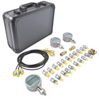 Hydraulic Test Kit with Digital Pressure Gauges for Universal Use