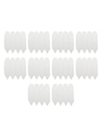 10PCS White Garden Fences for Courtyard Decoration (22cm x 20cm)