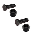 2 Plow Bolt & Nut Set for Blades Cutting Edge 5/8-11x2 1/4 Grade 8