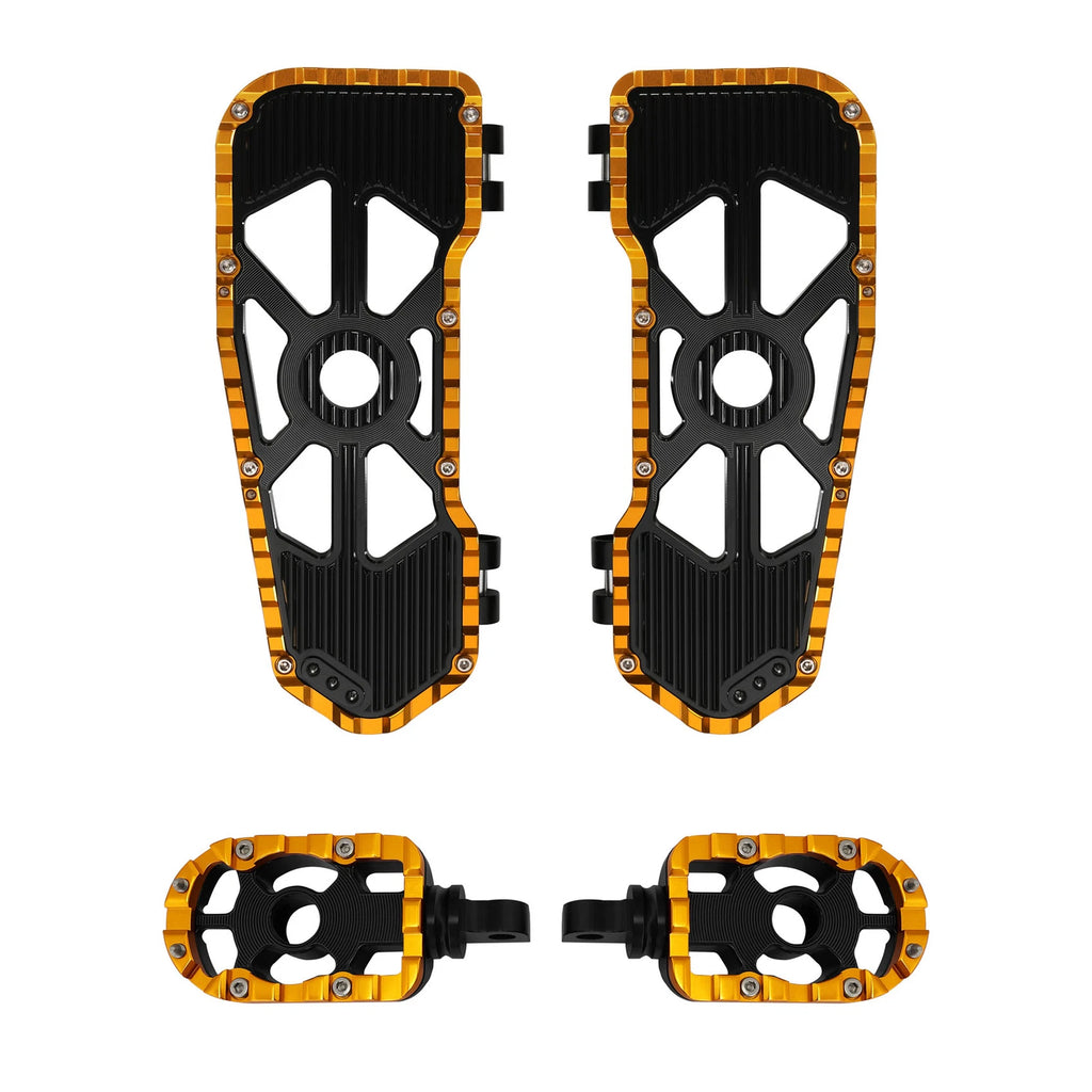 Driver Floorboards & Footpegs for Harley Electra Glide, Street Glide (2009–Present)