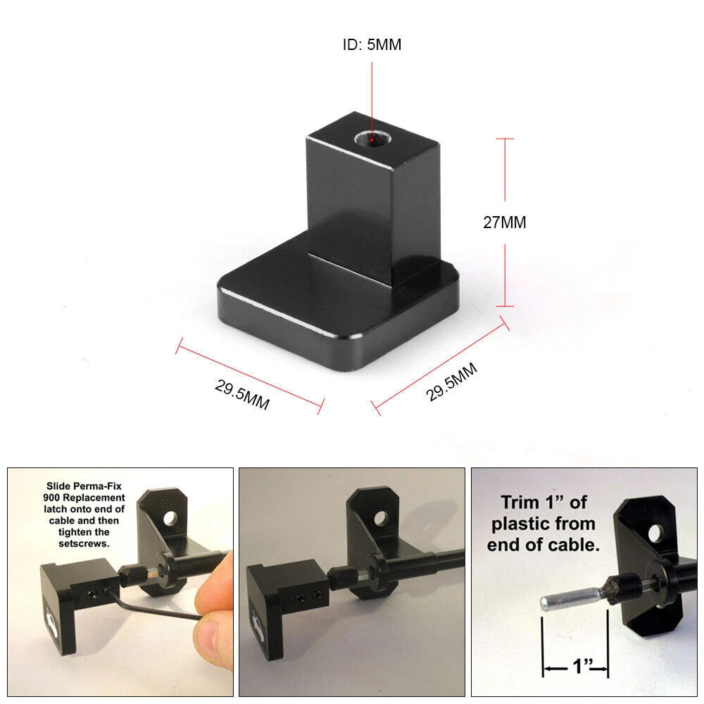 Hood Release Latch Handle Repair Kit for Honda Civic Ridgeline Element (1996–2011)
