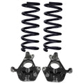4" Front Drop Spindles Suspension Kit for Chevy Silverado GMC Sierra (1999–2007)