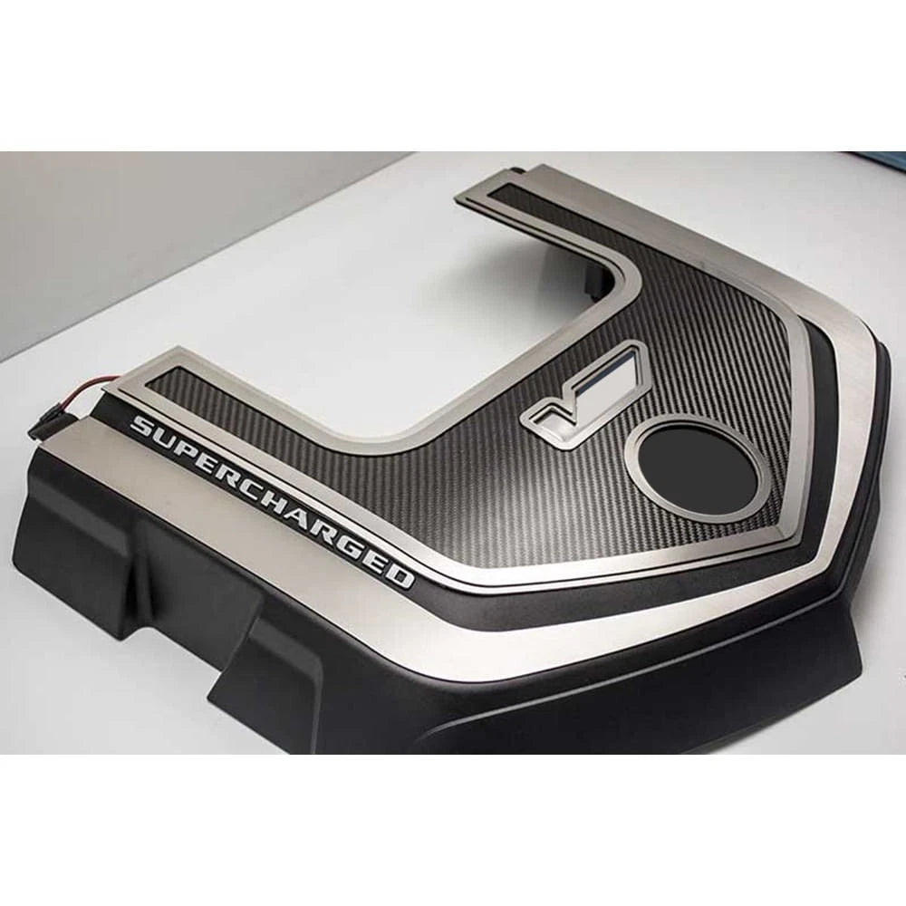 Engine Shroud Trim Kit with Brushed Finish for Cadillac CTS-V (2006–2015)