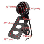 LED Tail Brake Light Bracket for Harley Yamaha Suzuki Honda Kawasaki