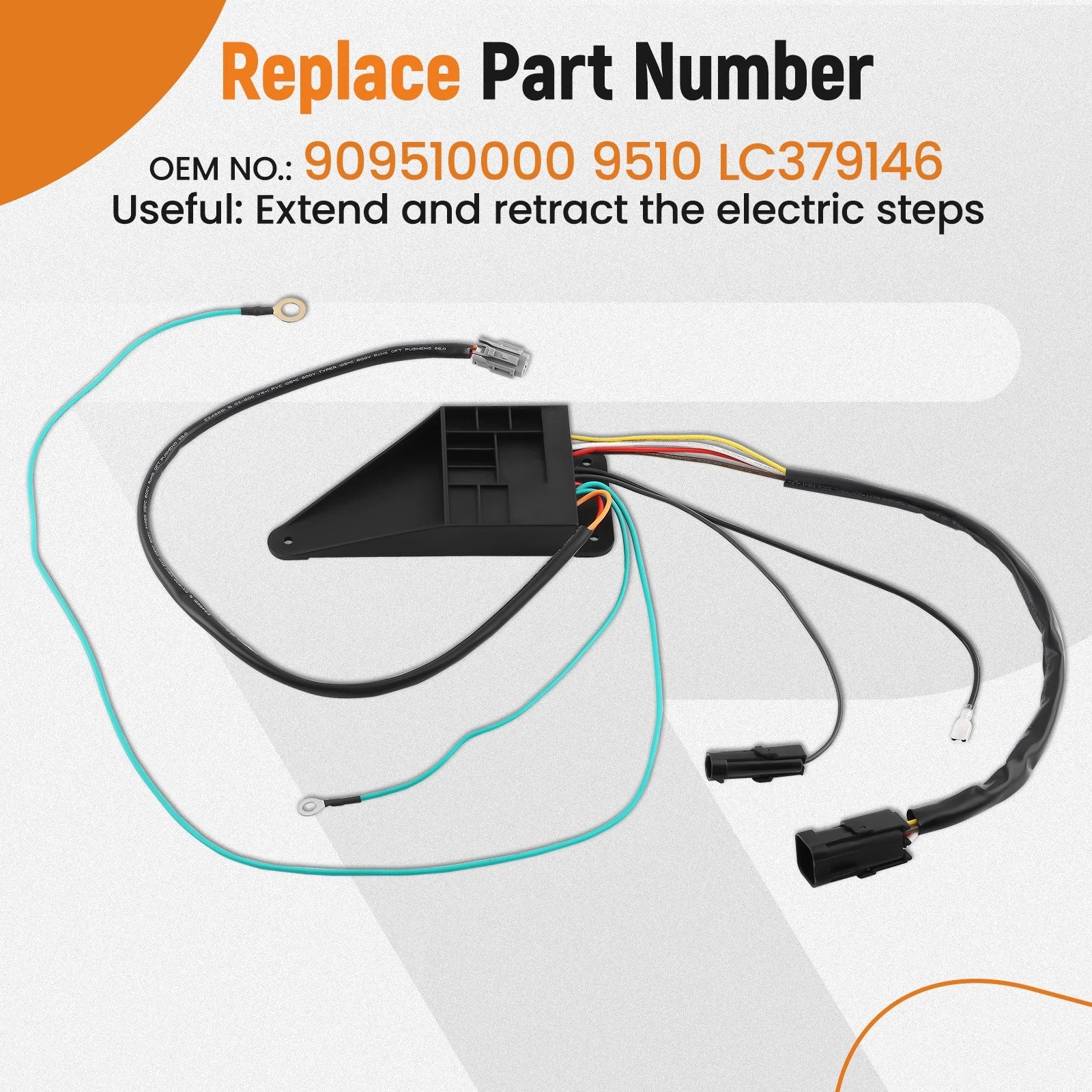 Electric Step Control Unit for Lippert Kwikee Steps (Series 909510000)