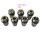 7PC Spring Collet Kit for CNC Milling Lathe Engraving Machine