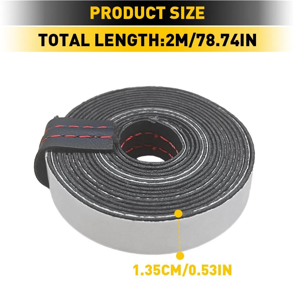 2M PU Car Leather Dashboard Trim Sticker