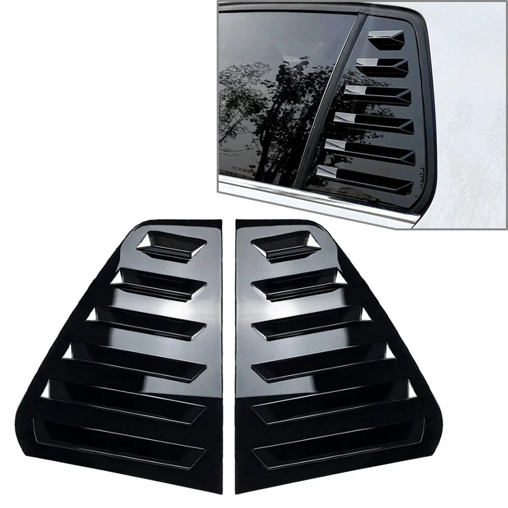 Rear Window Side Vent Shutter Louvers for VW Golf MK7 MK7.5 (2014-2019)