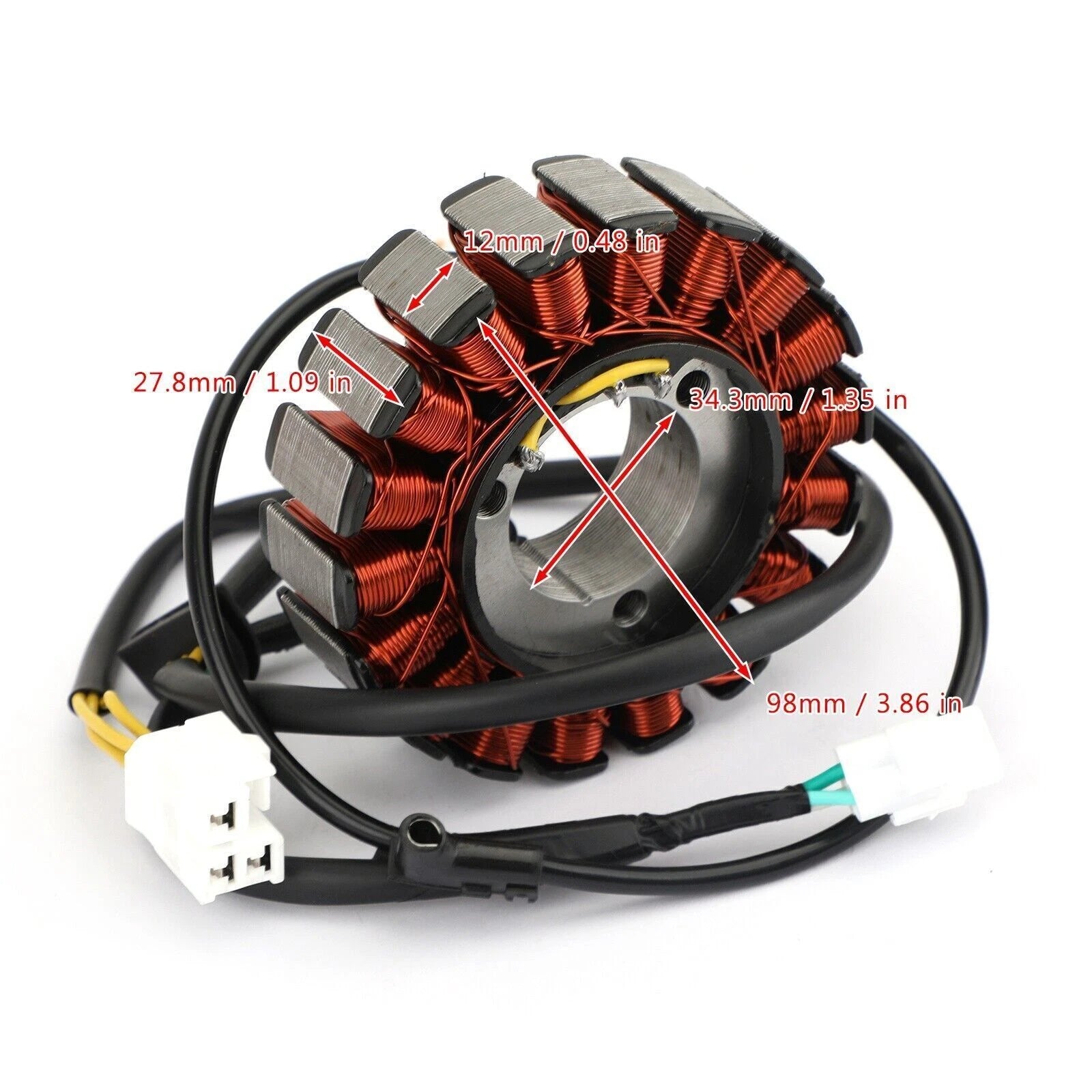 Alternator Magneto Stator for Kawasaki Ninja 250SL BR250 Z250SL (2014–2017)