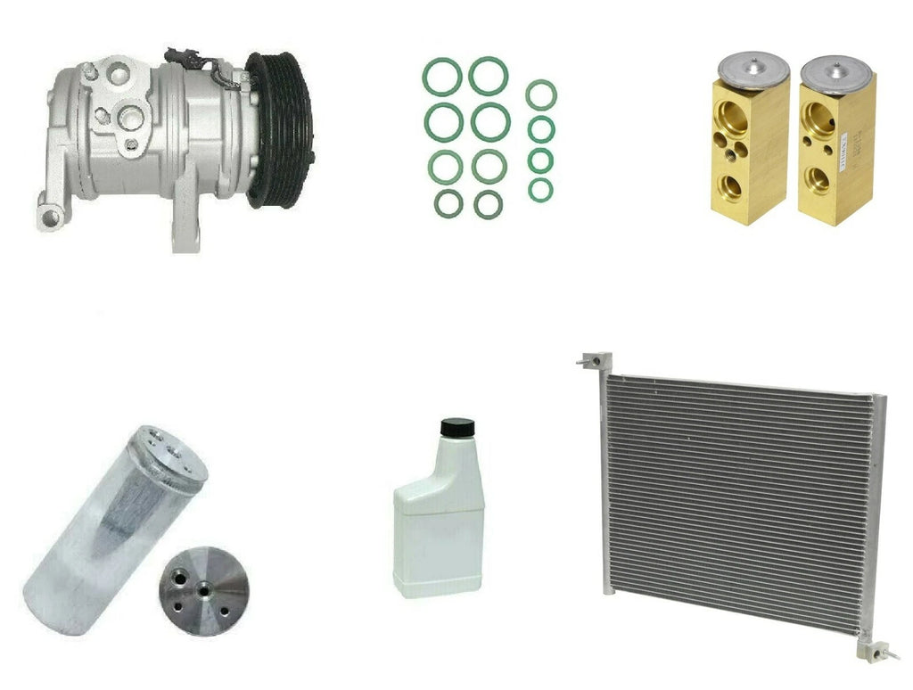 AC Compressor Kit with Condenser Replacement for Ford Ranger (2011-2018)