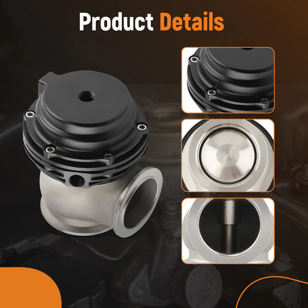 38mm External Wastegate Kit for Universal Applications (22PSI Spring)