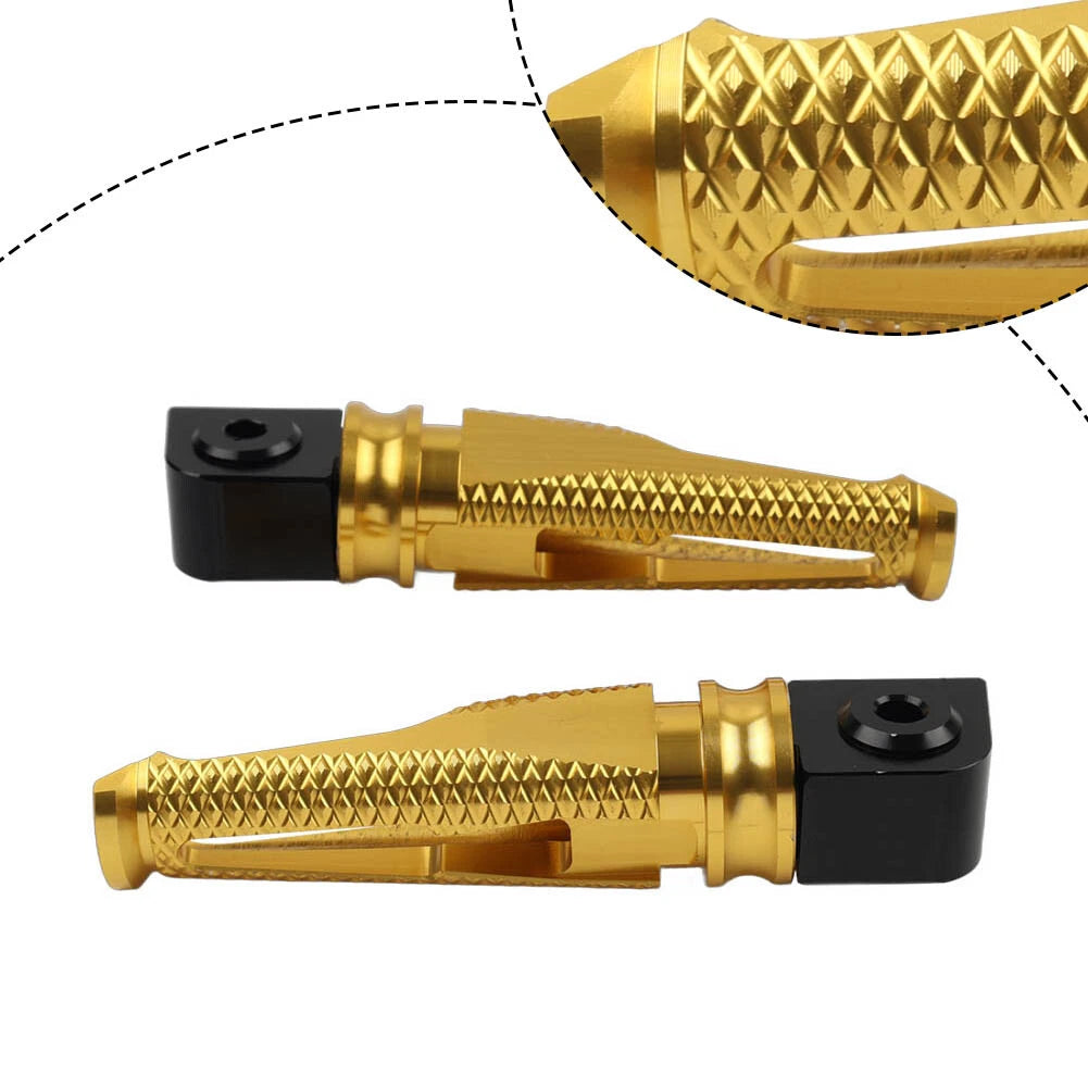 Passenger Rear Foot Pegs for Kawasaki Z300 Z400 Z650 Z900 ZX6R 636 (2015–2023)