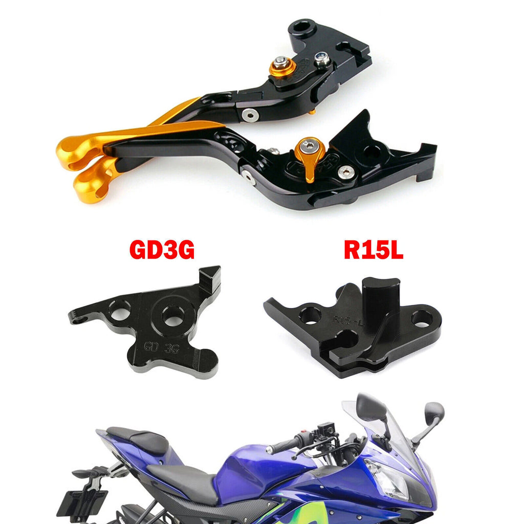 Adjustable Clutch Brake Lever for Yamaha MT125 (2014–2019) Gold T9