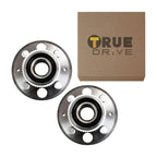 Wheel Hubs for Honda Civic (1992–2000) Rear LH & RH 4 Lug 4-Wheel ABS