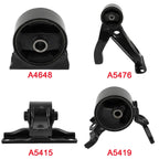 Set of 4 Engine Motor & Transmission Mounts for Mitsubishi Outlander (2007–2013)