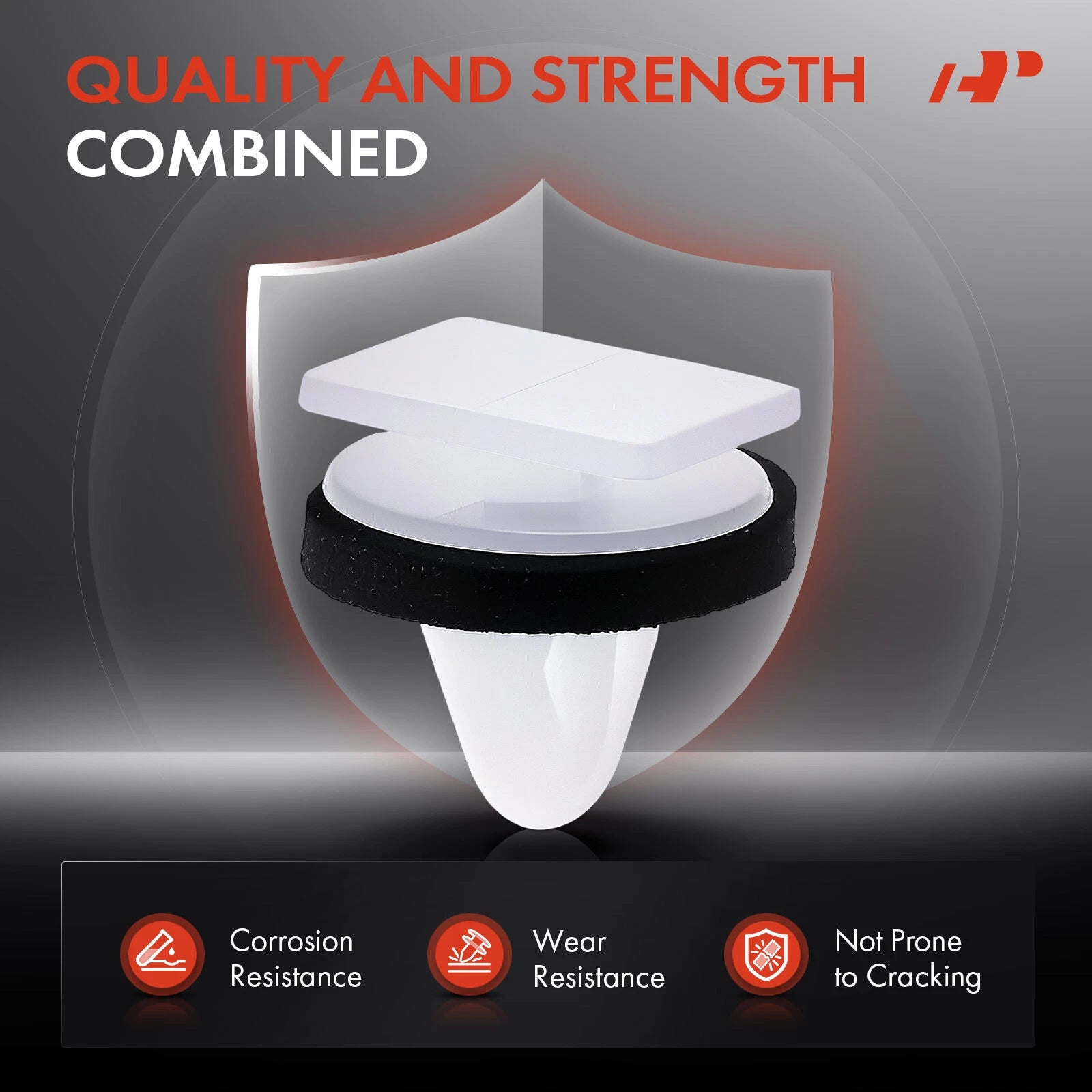 20Pcs Nylon Rocker Panel Moulding Retainer Clip for Hyundai Kia