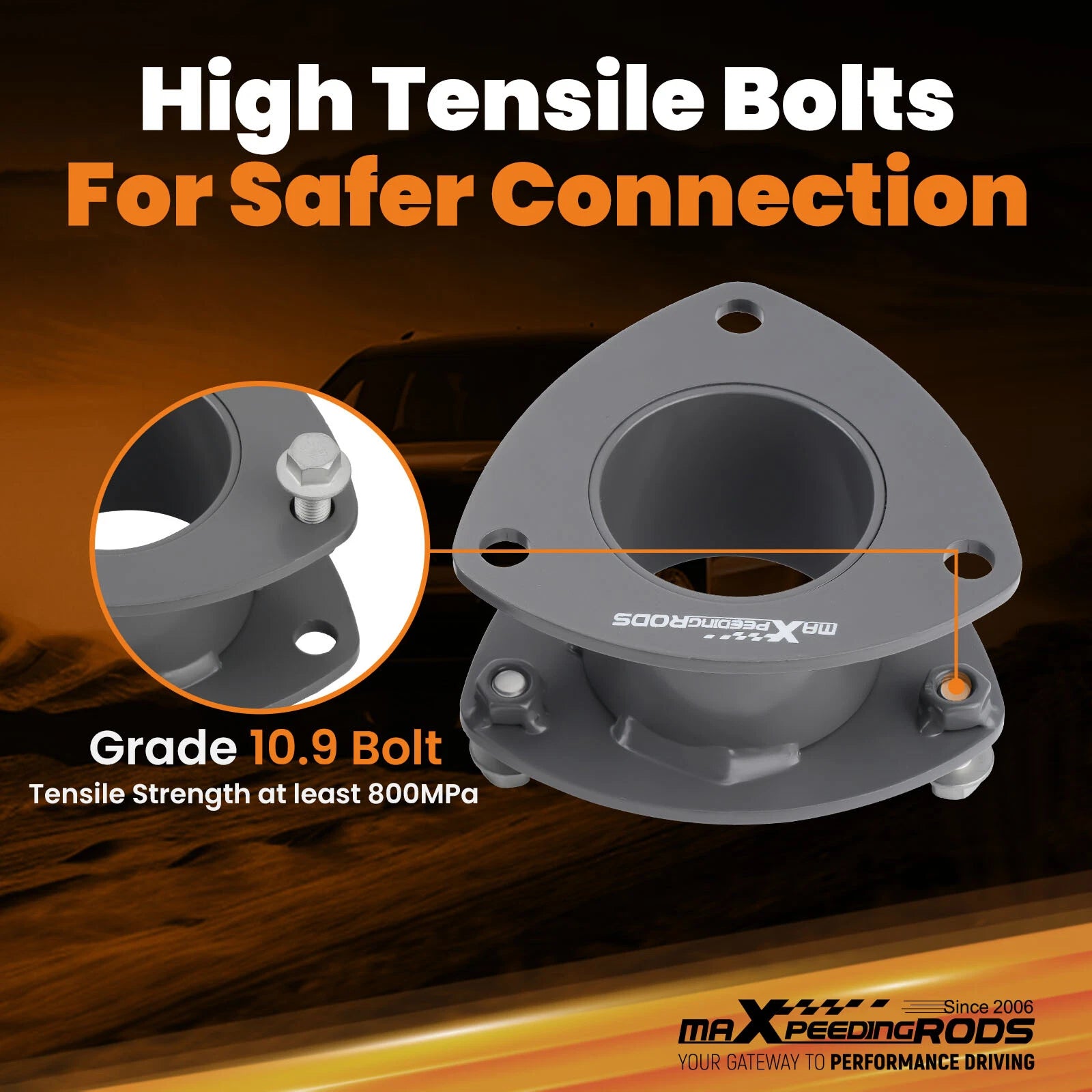 2.5" Front & 3" Rear Lift Kit for Honda CR-V (2002-2006) 4WD Spacer