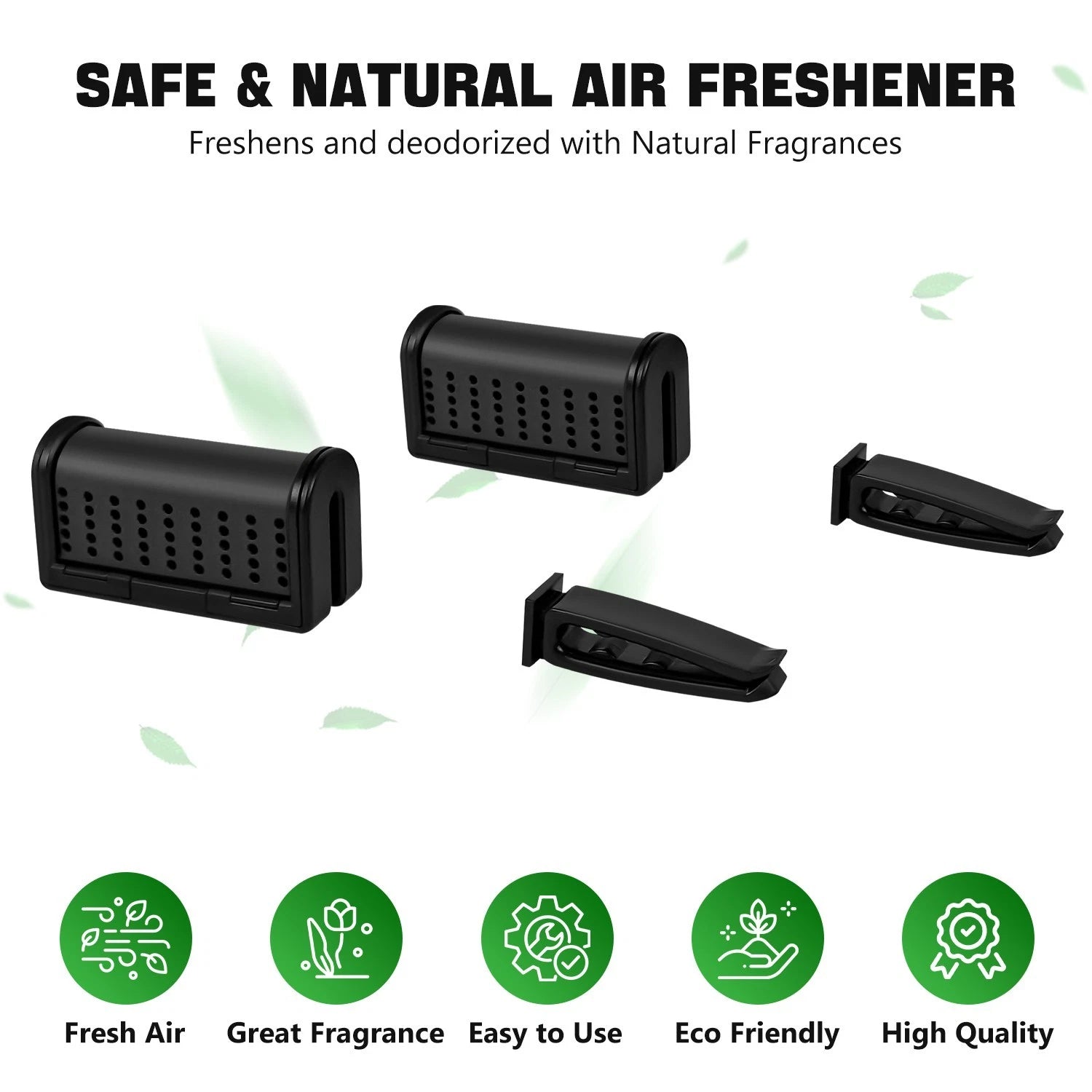 2X Clip On Air Freshener for Tesla Model 3 & Y (Fresh Ice Scent)