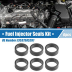 6 x Fuel Injector Seals for BMW X5 2010-2013 (2010 - 2013)