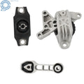 Set of 3 Engine Motor & Transmission Mounts for Fiat 500 (2013)