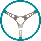 Steering Wheel Replacement for 1959–1960 Chevrolet Corvette (Turquoise 15")