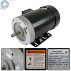 3 HP Electric Motor 56C Frame TEFC 230/460V 3Phase (For Various Applications)