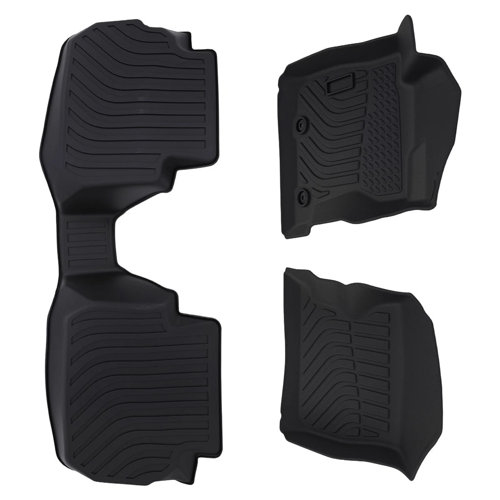Carpet Floor Mats for Subaru WRX (2022–2024) Black TPE Rubber All Weather