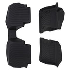 Carpet Floor Mats for Subaru WRX (2022–2024) Black TPE Rubber All Weather