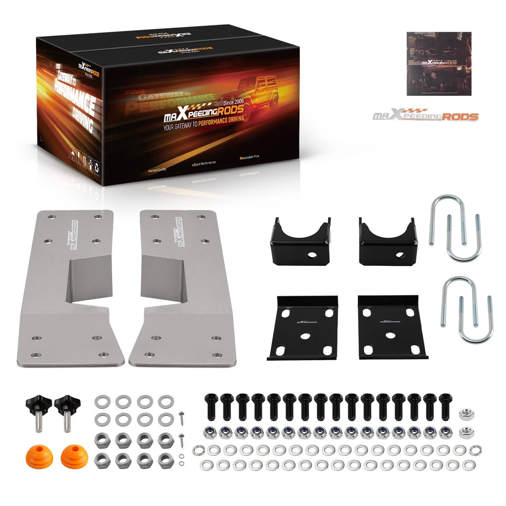 6 Inch Rear Drop Flip & C Notch Kit for Chevy Silverado GMC Sierra 1500 (1999–2006)