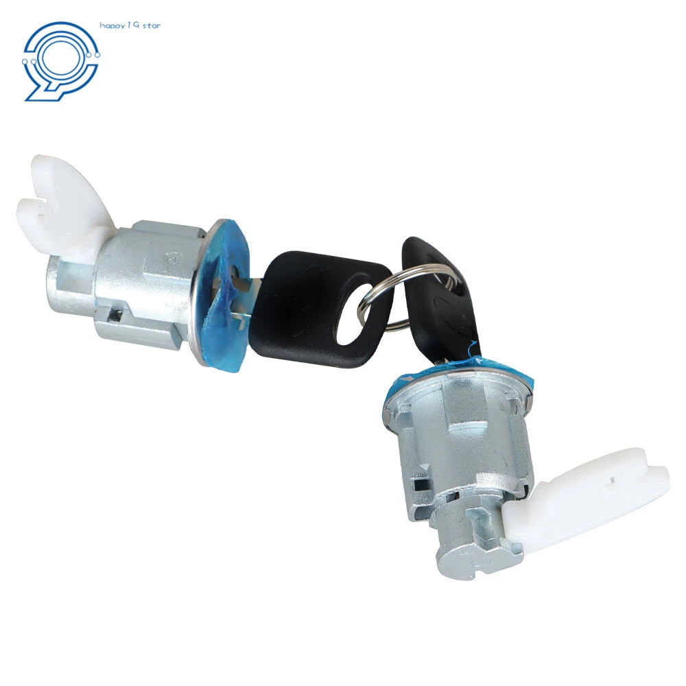 Door Lock Cylinder Pair Set for Ford F150 250 Pickup (1992–1995) 2 Keys