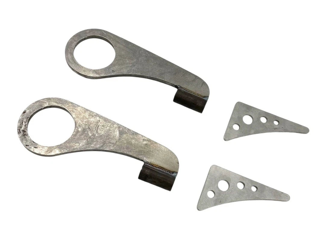 Rear Buggy Spring Hangers with Gussets for Hot Rod 2.5 Inch Rear End (1950–2020)
