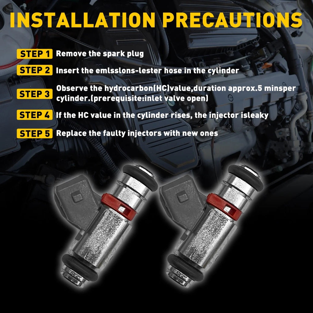Silver Fuel Injectors for Harley-Davidson Iron 883 1200 (2018–2019) EXV