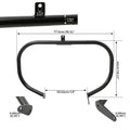 Black Highway Crash Bar Engine Guard for Honda VT750 Shadow Phantom (2010–2023)